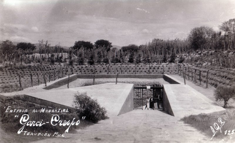 Entrada al Manantial Garci Crespo