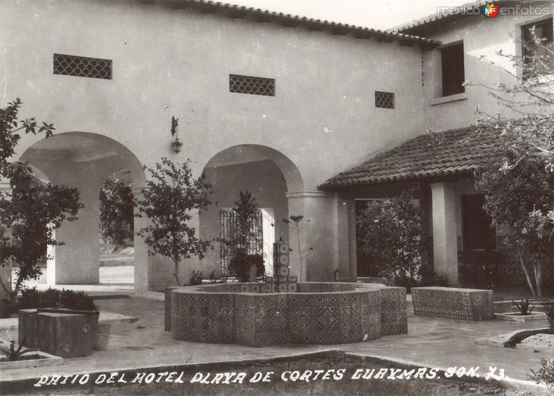 Patio del Hotel Playa de Cortés