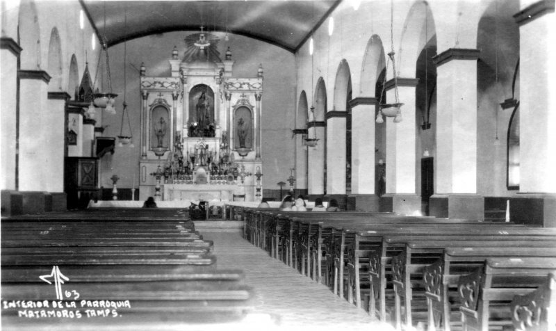 Interior de la Parroquia