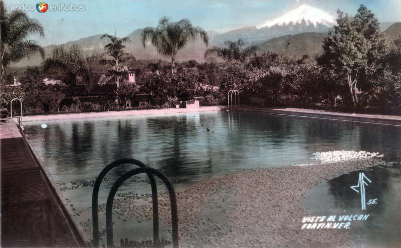 Vista al Pico de Orizaba desde el Hotel Ruiz Galindo