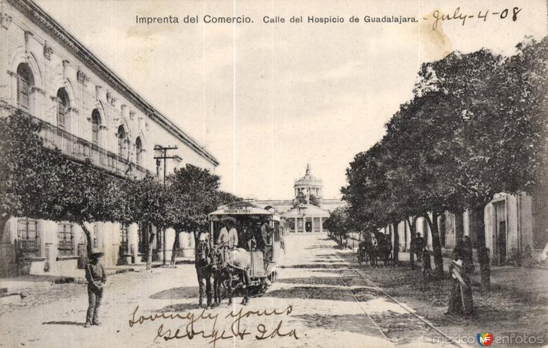 Calle del Hospicio de Guadalajara