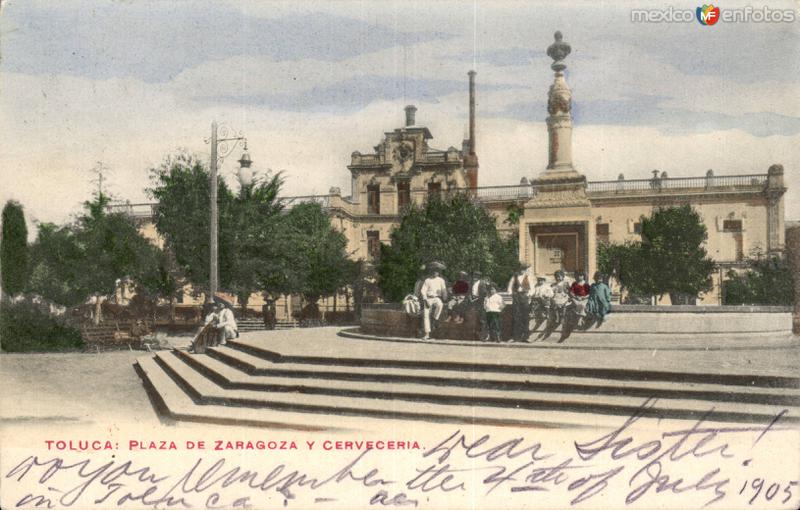 Plaza de Zaragoza y Cervecería