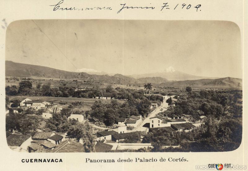 Panorama desde Palacio de Cortés