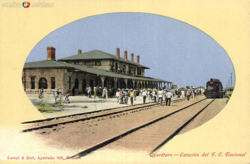 Estación del F. C. Nacional