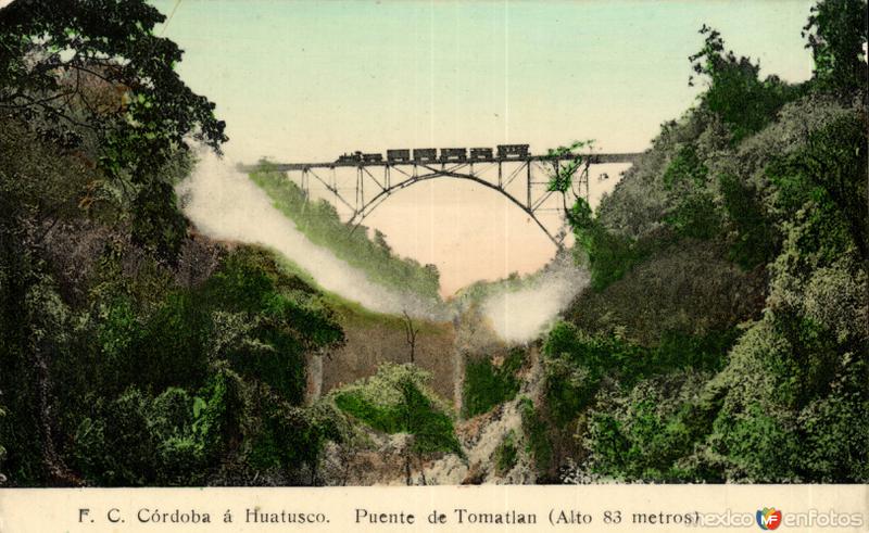 Puente de Tomatlán (83 m de altura)