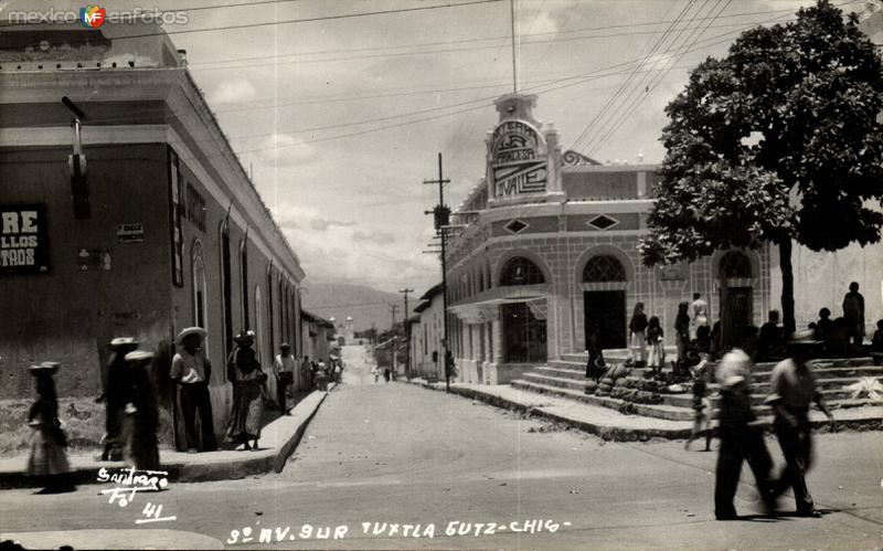 Calles de Tuxtla. 3a. Avenida Sur