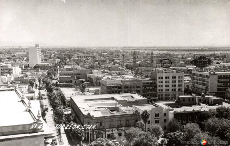 Vista panorámica parcial de Torreón