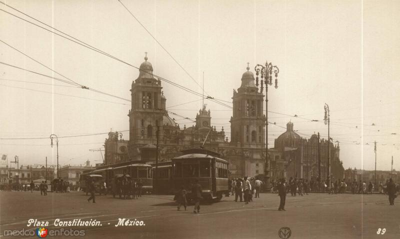 El Zócalo. Plaza Constitución