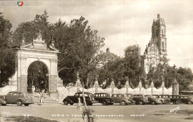 Atrio y Templo de Tepotzotlán