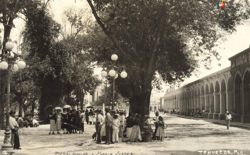 Portal Hidalgo y Parque Juárez