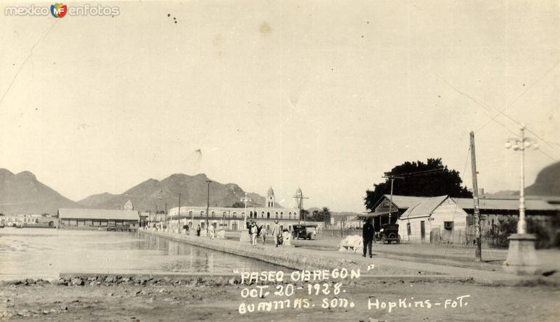 Paseo Obregón. Oct. 20 de 1928