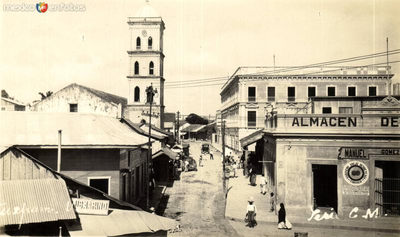 Calles de Túxpam