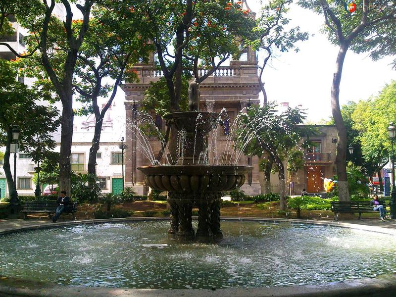 Fuente del parque Revolución