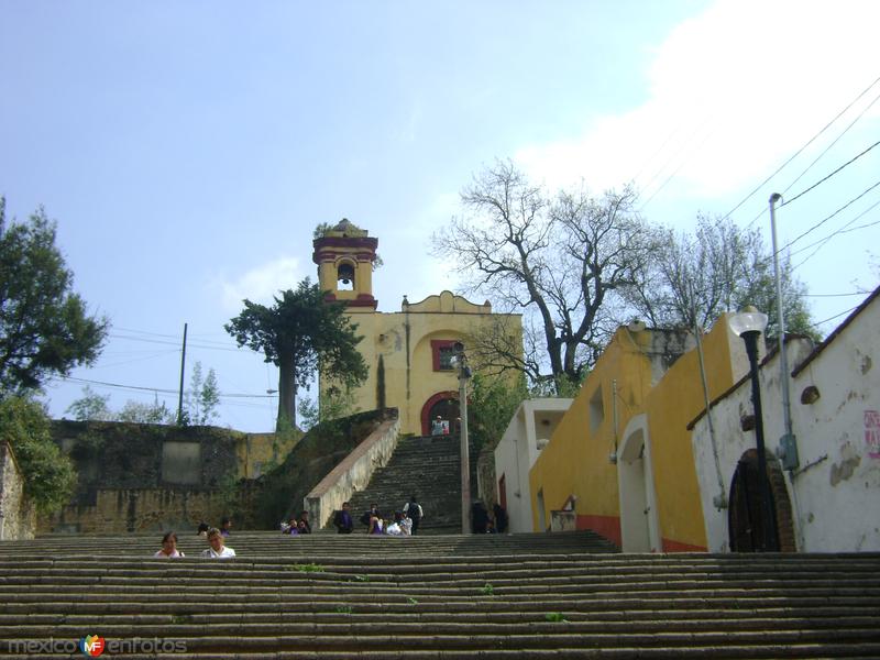 Escalinata y Parroquia del Cristo del Buen vecino (siglo XVII). Diciembre/2011