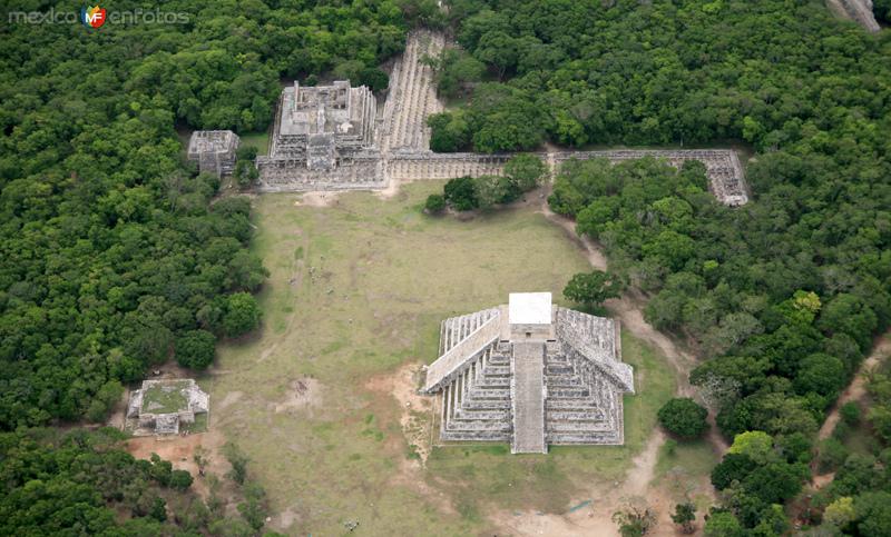 Panorámica de Chichén Itzá