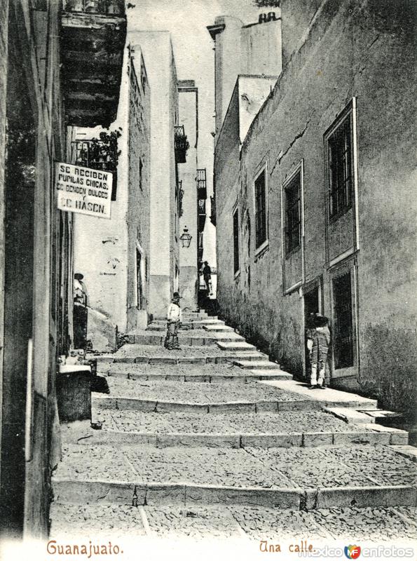 Callejón en Guanajuato