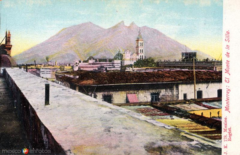 Vista de Monterrey y Cerro de la Silla