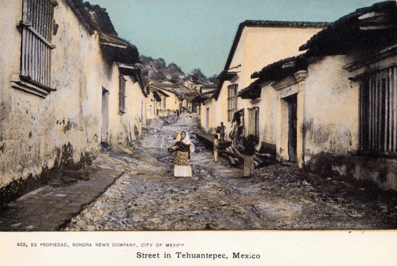 Calle en Tehuantepec