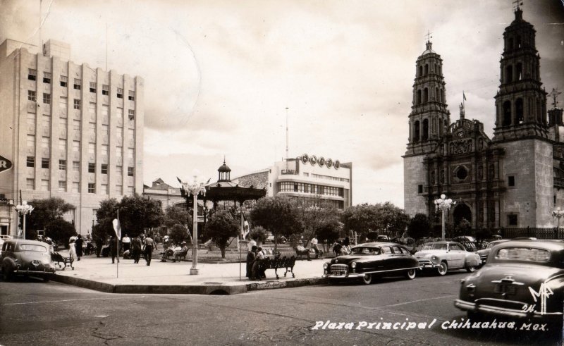 Plaza Principal y Catedral de Chihuahua