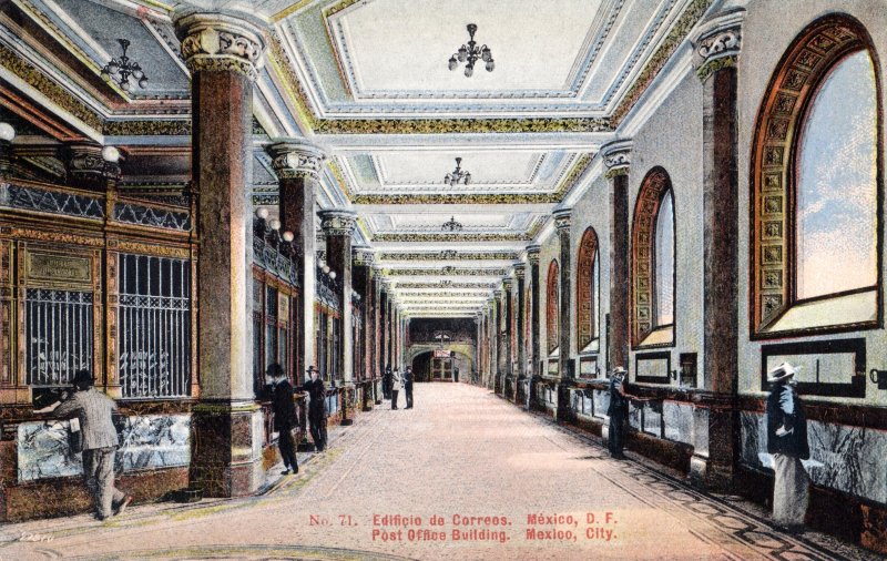 Interior del Palacio Postal