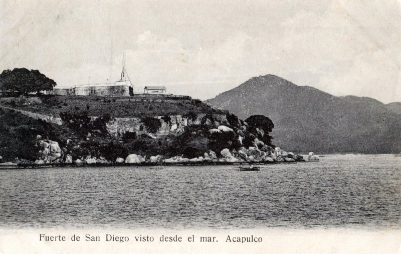 Fuerte de San Diego visto desde el mar