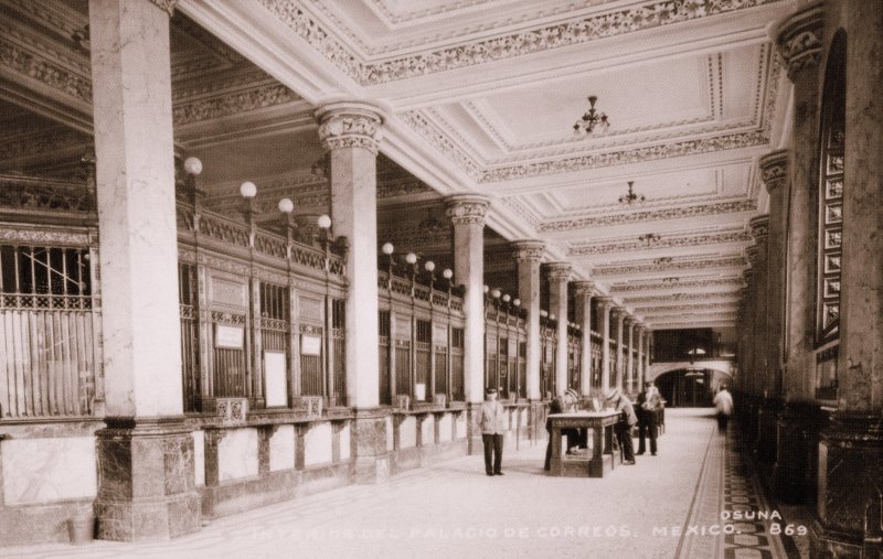 Interior del Palacio Postal