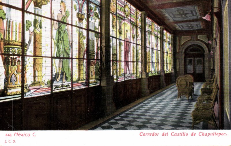 Interior del Castillo de Chapultepec