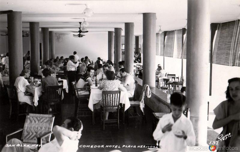 Comedor del Hotel Playa Hermosa