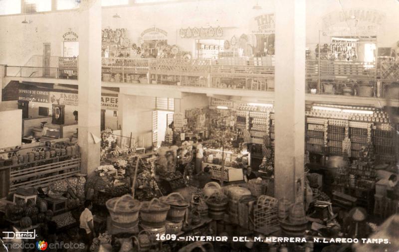 Interior del Mercado Herrera