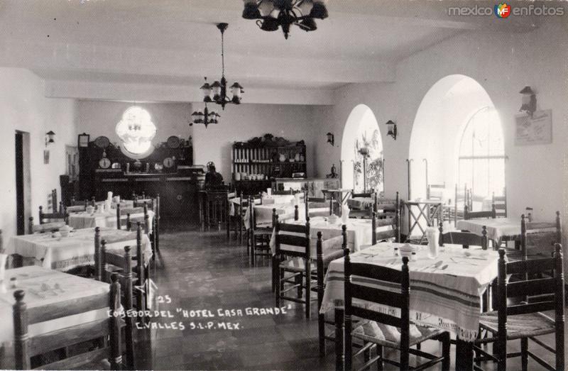 Comedor del Hotel Casa Grande