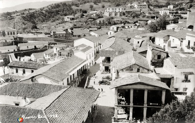 Vista de Taxco desde el Campanario de Santa Prisca