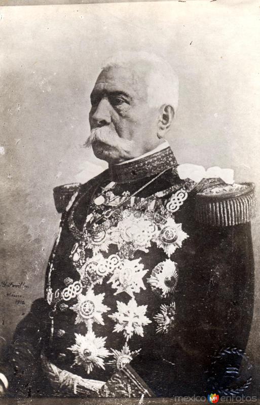 Gral. Porfirio Díaz en 1910