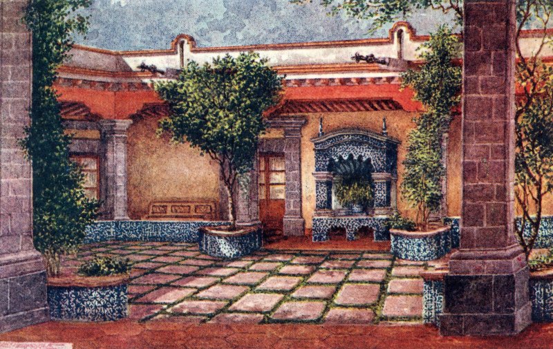 Patio colonial