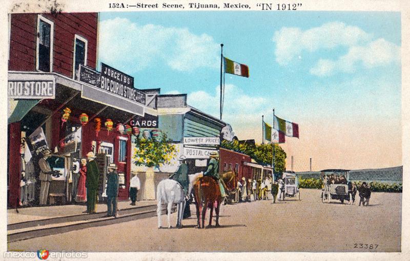 Calle principal de Tijuana