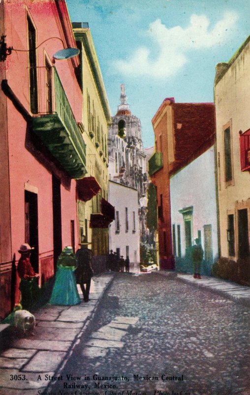 Una calle de Guanajuato