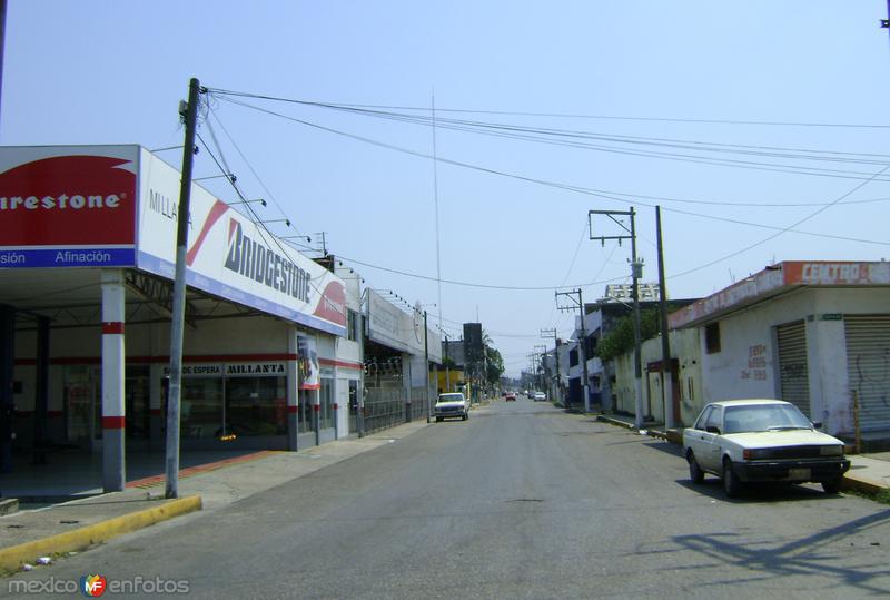 Calles de la ciudad de Cárdenas, Tabasco. Abril/2012