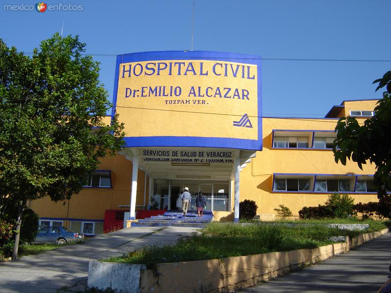 el hospital regional Dr. Emilio Alcazar de sesver tuxpan, ver.