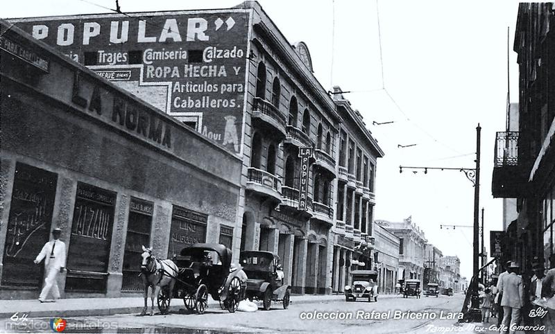 Calle Comercio hoy Diaz Miron