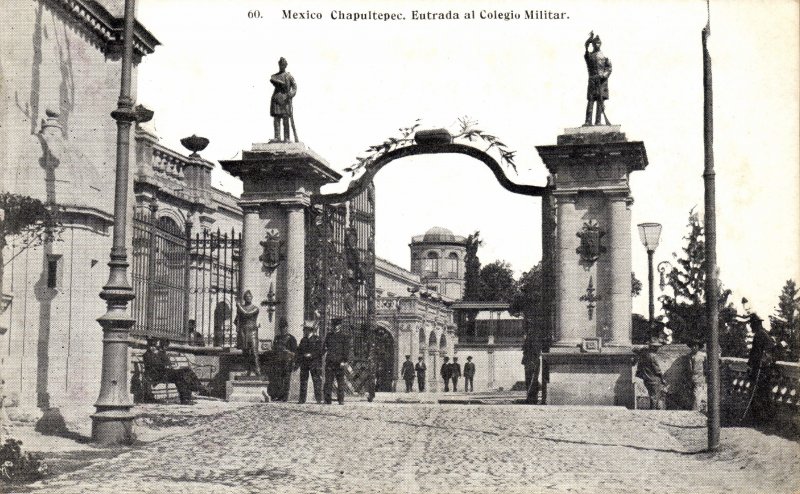 Entrada a la Castillo de Chapultepec