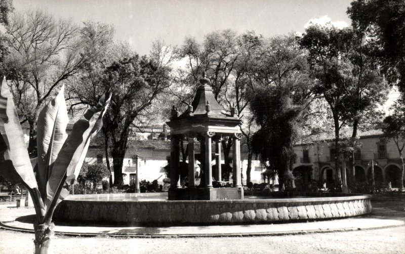 Fuente en Pátzcuaro