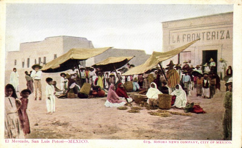 El mercado de San Luis Potosí