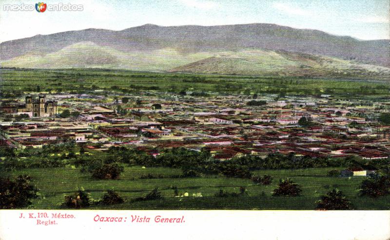 Vista panorámica de Oaxaca