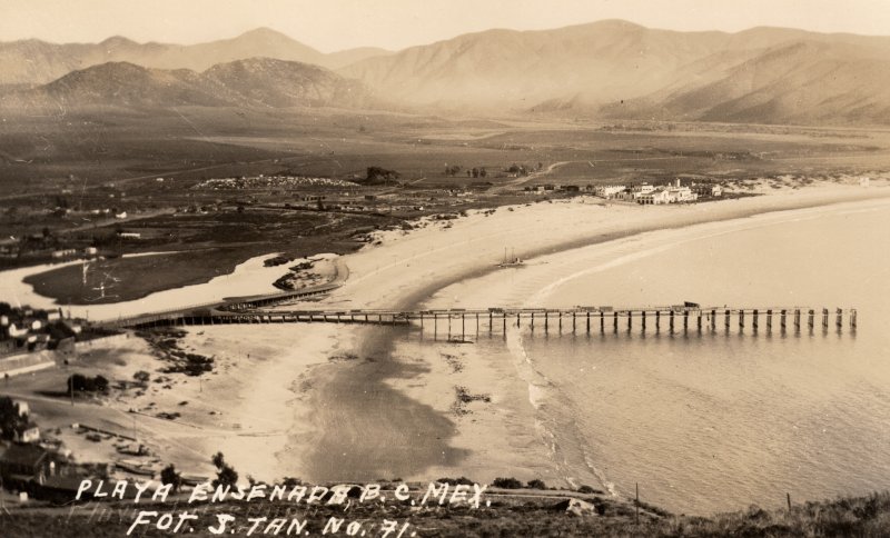 Vista aérea de Ensenada