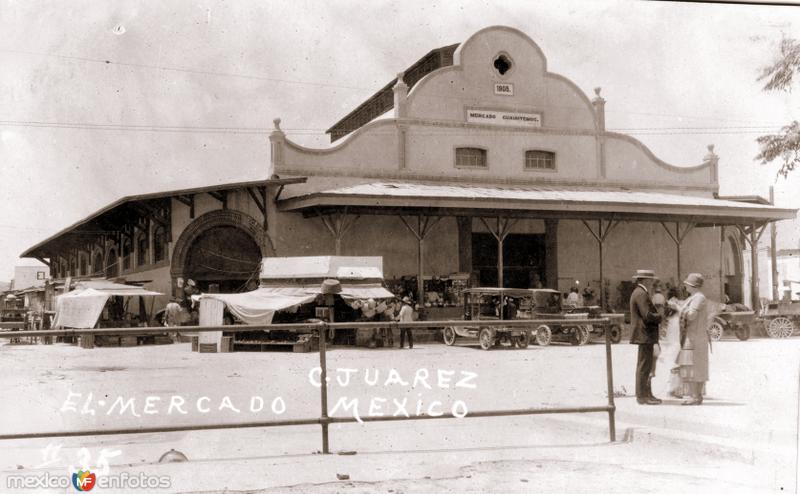 Mercado Cuauhtémoc (ca. 1921)