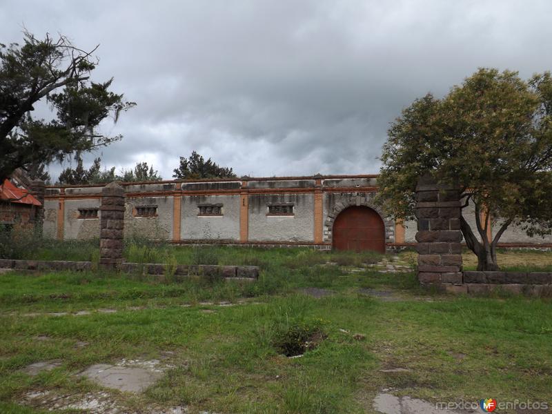 Casco de la ex-hacienda de Santa Agueda. Julio/2012