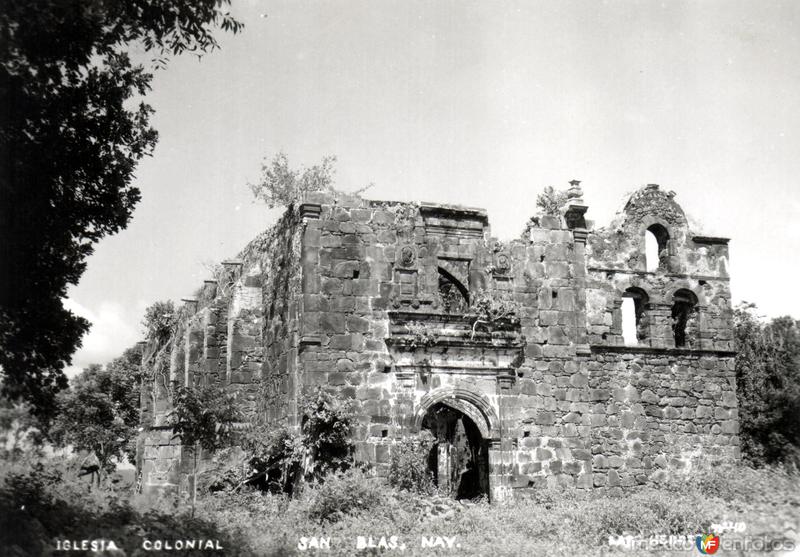 Ruinas de la iglesia colonial