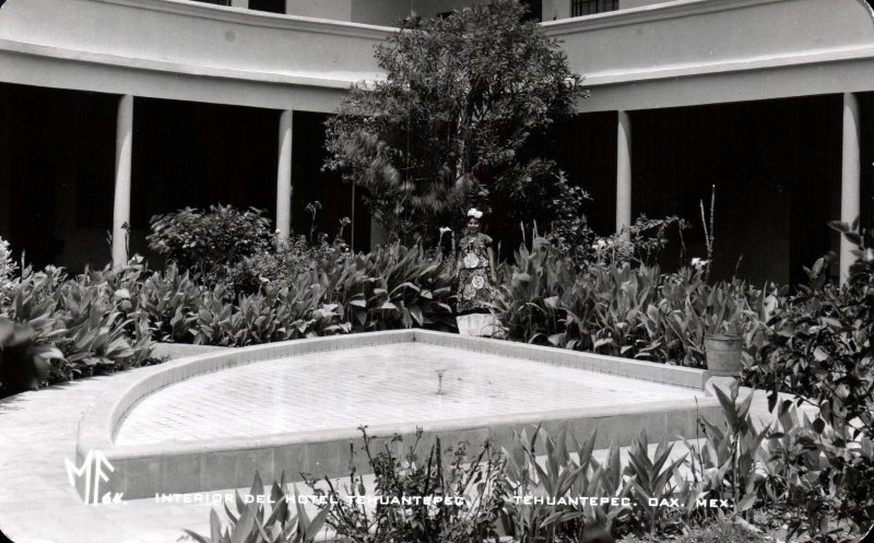 Interior del Hotel Tehuantepec