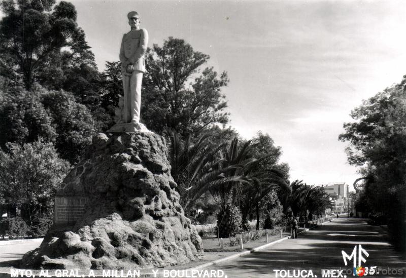 Monumento al Gral. Millán y Boulevard