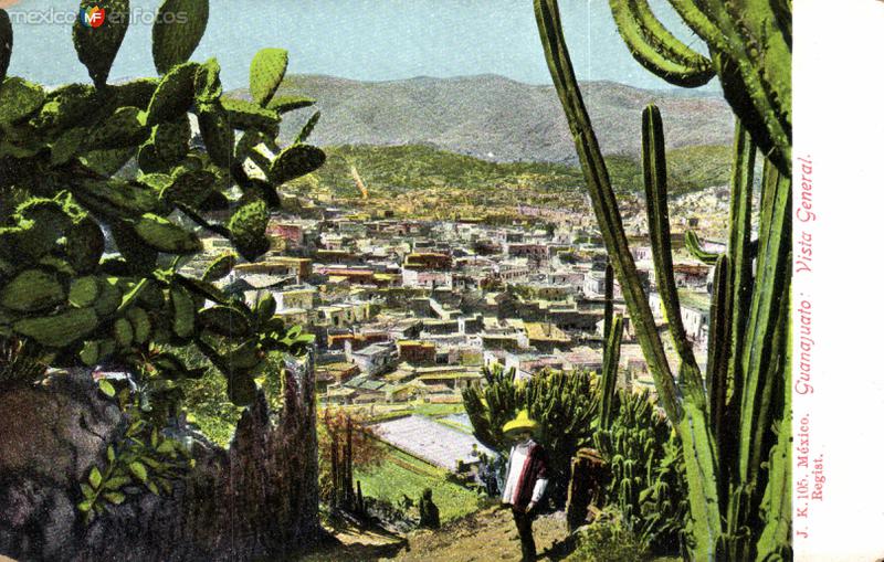 Vista panorámica de Guanajuato