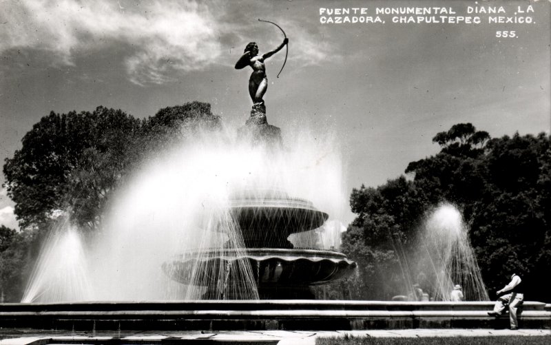 Fuente de la Diana Cazadora, en el Paseo de la Reforma